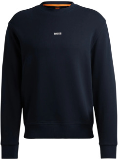 Hugo Boss Blauwe Sweater Collectie Hugo Boss , Blue , Heren - 2Xl,Xl,L,M,S