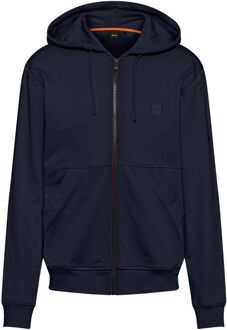 Hugo Boss Blauwe Zip Sweatshirt Set Mannen Hugo Boss , Blue , Heren - 2Xl,Xl,L,M,S