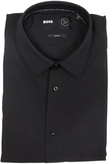 Hugo Boss Blouses Shirts Hugo Boss , Black , Heren - 2Xl,S