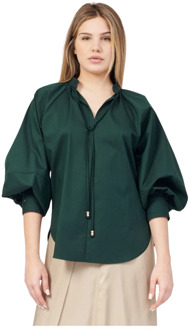 Hugo Boss Blouses Shirts Hugo Boss , Green , Dames - 2Xl,Xl,L