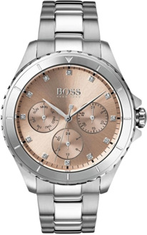 Hugo Boss BOSS HB1502444 PREMIERE - Polshorloge - Staal - Zilverkleurig - Ø 38 mm