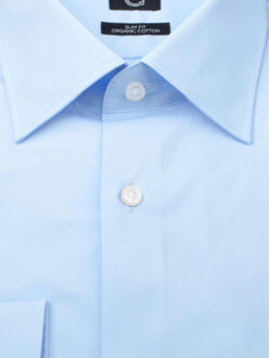 Hugo Boss Boss men business (black) business hemd lange mouw h-hank 10219212 50469345/452 Blauw - 42 (L)