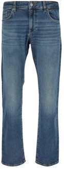 Hugo Boss Boss Slim Jeans van katoen Hugo Boss , Blue , Heren - W31