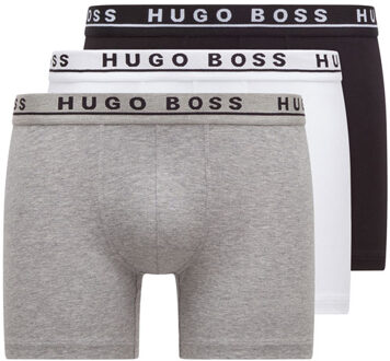 Hugo Boss boxershort (set van 3) Grijs - 2XL