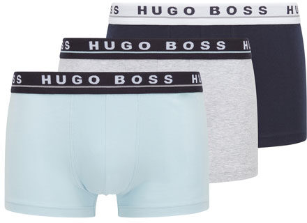 Hugo Boss boxershorts 3-pack miscellaneous Blauw - XL