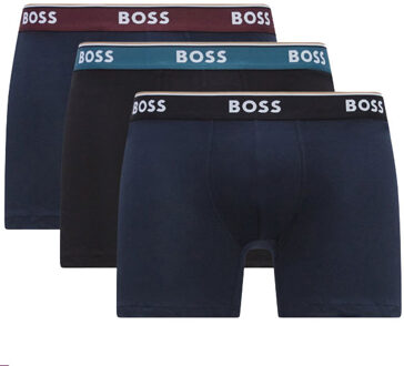 Hugo Boss boxershorts Power 3-pack blauw Zwart - L