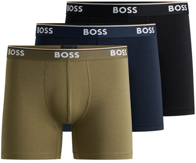 Hugo Boss boxershorts Power 3-pack zwart-groen - XL