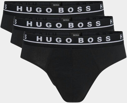 Hugo Boss briefs (3-pack) - heren slips - zwart -  Maat: S