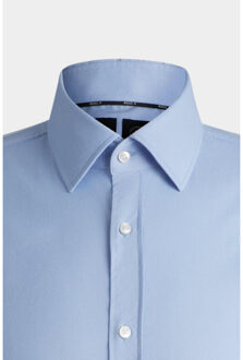 Hugo Boss Business hemd lange mouw p-hank-kent-sh-c-214 10241343 50539380/451 Blauw - 39 (M)