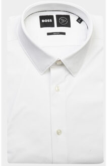 Hugo Boss Business hemd lange mouw p-hank-s-kent-c1-222 10248739 50503554/100 Wit - 43 (XL)