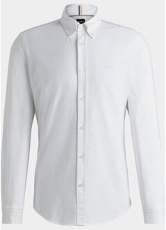 Hugo Boss Casual hemd lange mouw h-roan-bd-e-c1-243 10261879 0 50520265/100 Wit