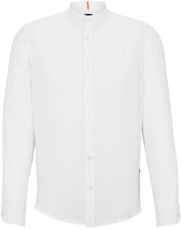 Hugo Boss Casual Shirts Hugo Boss , White , Heren - 2Xl,L,M,S