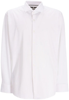 Hugo Boss Casual Shirts Hugo Boss , White , Heren - 2Xl,Xl,L,M,S,4Xl,5Xl,3Xl