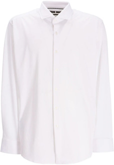 Hugo Boss Casual Shirts Hugo Boss , White , Heren - 2Xl,Xl,M,4Xl,3Xl