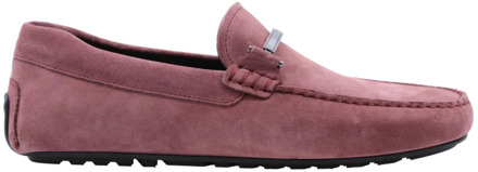 Hugo Boss Casual Stijl Loafers voor Mannen Hugo Boss , Pink , Heren - 46 Eu,44 Eu,43 EU