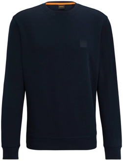 Hugo Boss Casual Sweatshirt Westart Hugo Boss , Blue , Heren - Xl,L,M,S