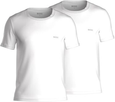 Hugo Boss Comfort T-shirt O-hals 2-Pack wit - L