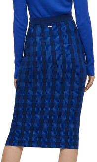 Hugo Boss Dames/Dames Farkle Rok (Blauw)