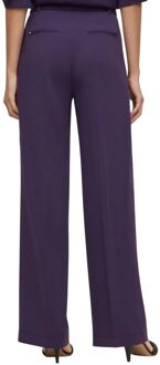 Hugo Boss Dames/Dames Tapiana Relaxed Fit Broek (Paars) - maat