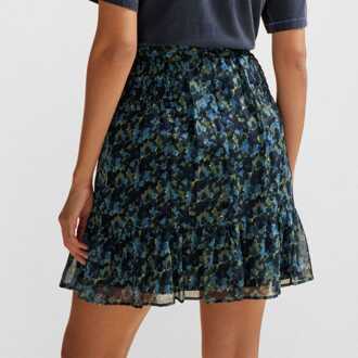 Hugo Boss Dames Hugo Boss C_Vistula Seizoensgebonden-Print Mini Rok in Multi kleur Veelkleurig - EU 38 / UK 10