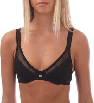 Hugo Boss Dames Hugo Boss Kant Beugel BH in Zwart