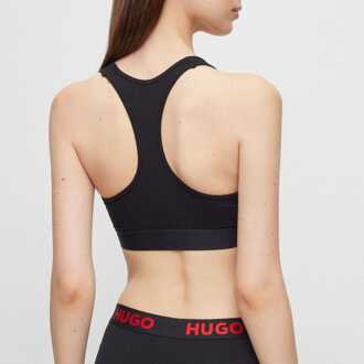 Hugo Boss Dames Hugo Boss Red Label Padded Bralette in Zwart