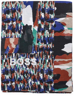 Hugo Boss Dames Sjaal - Open Diversen Hugo Boss , Multicolor , Dames - ONE Size
