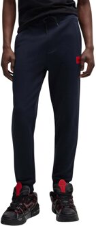 Hugo Boss Doak tapered fit joggingbroek met logo Donkerblauw