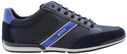 Hugo Boss Eadlyn Sneaker - Stijlvol en Trendy Schoeisel Hugo Boss , Blue , Heren - 42 Eu,41 Eu,46 Eu,43 Eu,44 EU