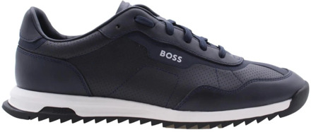 Hugo Boss Eliot Sneaker - Stijlvol en Comfortabel Hugo Boss , Blue , Heren - 41 Eu,46 EU