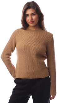 Hugo Boss Falodiene Trui voor dames in Beige - maat