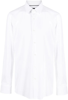 Hugo Boss Formal Shirts Hugo Boss , White , Heren - 2Xl,Xl,L,3Xl