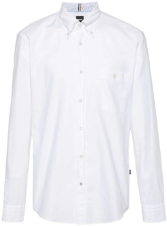 Hugo Boss Formal Shirts Hugo Boss , White , Heren - XL