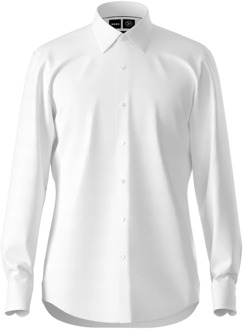 Hugo Boss Formeel overhemd Hugo Boss , White , Heren - 3Xl,4Xl