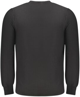 Hugo Boss Gebreide Coltrui met Patches Donkergrijs