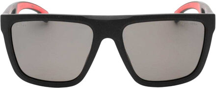 Hugo Boss Gepolariseerde zonnebril (Rood/zwart) - maat