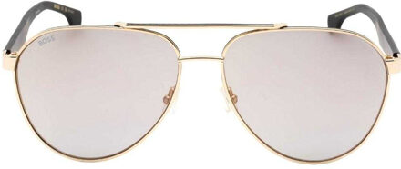 Hugo Boss Gewone zonnebril heren (Zwart/Goud) - One Size