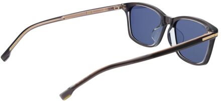 Hugo Boss Grijze Acetaat Zonnebril Grijs - One Size