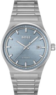 Hugo Boss Grijze RVS Dress Watch Grijs - One Size