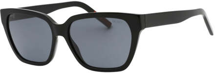 Hugo Boss grijze zwarte lenslens zonnebril - One Size