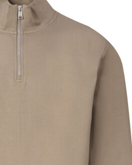 Hugo Boss H-stimmann pullover half zip Bruin - XL