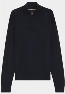 Hugo Boss Half zip h-illario 10272137 01 50543155/404 Blauw - M
