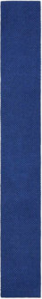 Hugo Boss Heren Gebreide Stropdas (Donkerblauw)