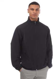 Hugo Boss Heren Hugo Boss Athleisure Track Jacket met rits in Donkerblauw