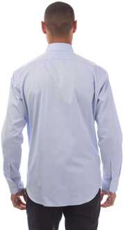Hugo Boss Heren Hugo Boss H-Joe Spread Shirt in Lichtblauw - maat