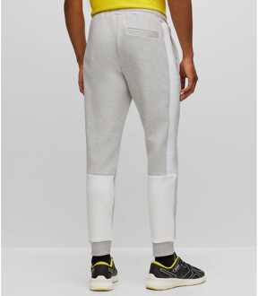 Hugo Boss Heren Hugo Boss Hadiko 1 Tracksuit Broek met Zijstreep in Lichtgrijs - XL