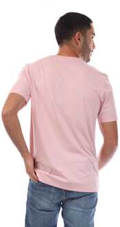 Hugo Boss Heren Hugo Boss Thompson 01 T-shirt in Roze - 2XL