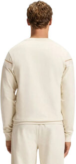 Hugo Boss Heren Iconisch Crew Neck Sweatshirt (Wit) - M