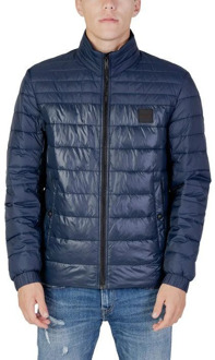 Hugo Boss Heren Oden Jas Hugo Boss , Blue , Heren - S