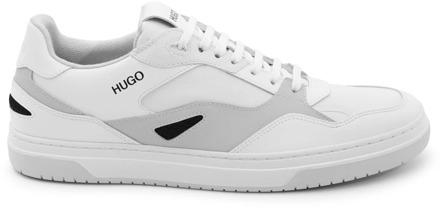 Hugo Boss Heren Sneakers Open White Hugo Boss , White , Heren - 40 EU